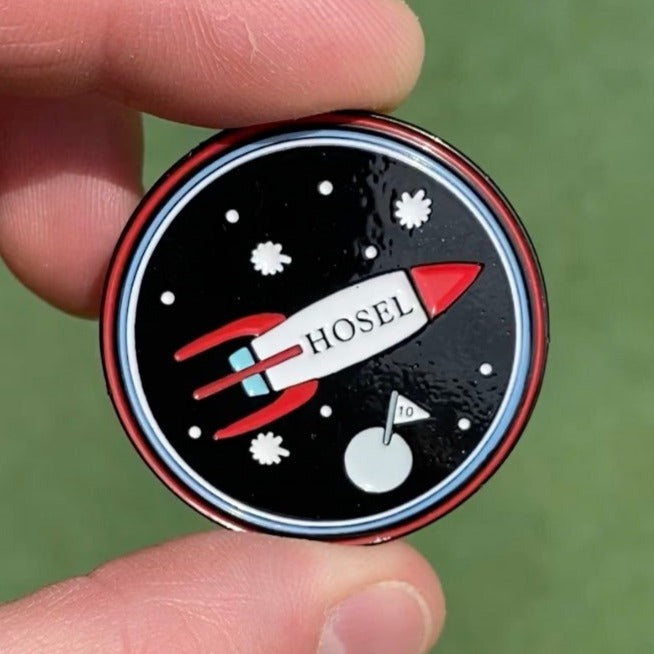 Hosel Rocket Golf Ball Marker